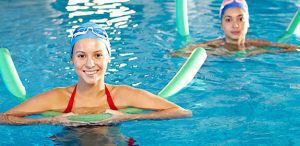 Beat lower back pain with exercise! Aquatic Exercise 300x146